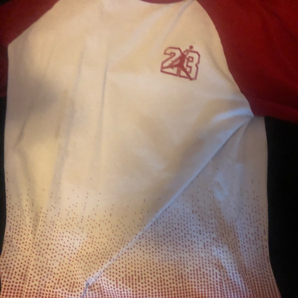 Jordan red 23 Shirt